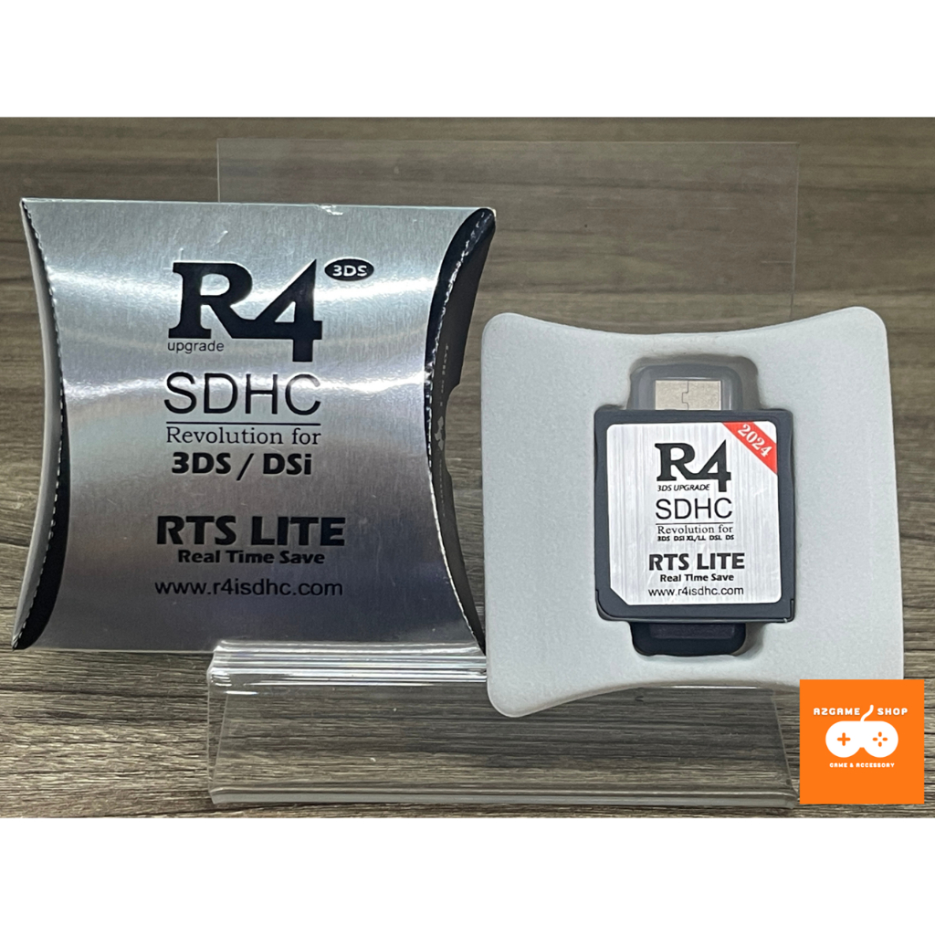 Thẻ R4 SDHC + Thẻ Nhớ Sẵn Game Dành Cho Máy Chơi Game Nintendo DS Lite DSi 2DS 3DS