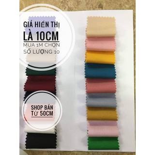 Tafta Chane - giá hiển thị là giá 10cm, mua 1m chọn 10.