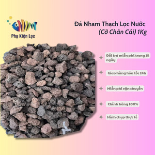 Đá Nham Thạch Lọc Nước (Cỡ Chân Cái) 1Kg