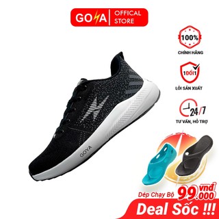 Giày thể thao Sneaker nữ Goya GY238 năm 2024 màu đen trắng