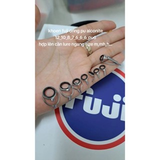 khoen fuji sứ oring pu alconite dựng cần lure ngang