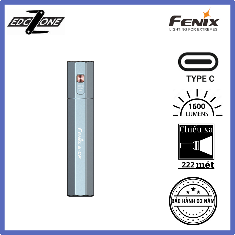 Đèn FENIX E-CP Chính hãng (1600 Lumens)