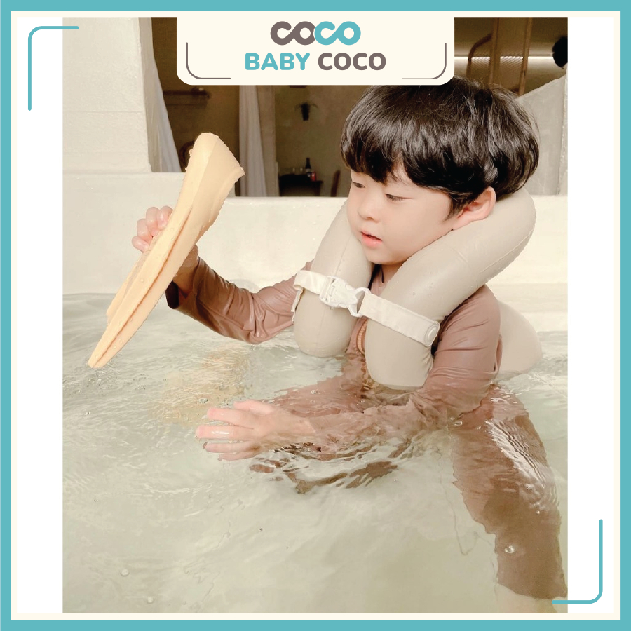 Áo phao bơi Bar-rot phong cách Hàn Quốc, Áo phao lưng tập bơi cho bé trai bé gái từ 10-25 kg