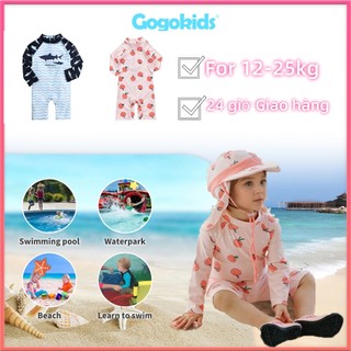 （Hàng có sẵn）12-25kg Đồ bơi liền thân cho trẻ em