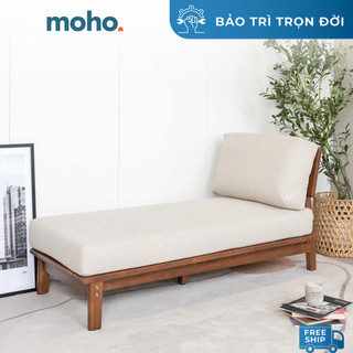 Ghế sofa góc gỗ cao su tự nhiên moho vline 601