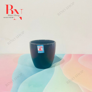 Ly Nhựa Melamine Lùn Đen Nhám- LY32N