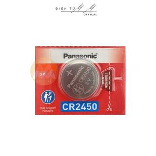 Pin cmos cr2450 panasonic 3v