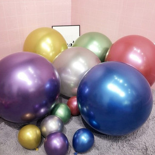 ( Size to 45cm) Bóng siêu nhũ mạ crom size to