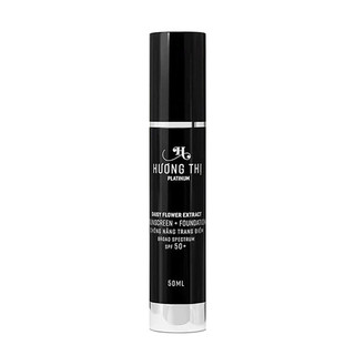 Kem chống nắng trang điểm HƯƠNG THỊ PLATINUM Sunscreen Foundation SPF50 50ml
