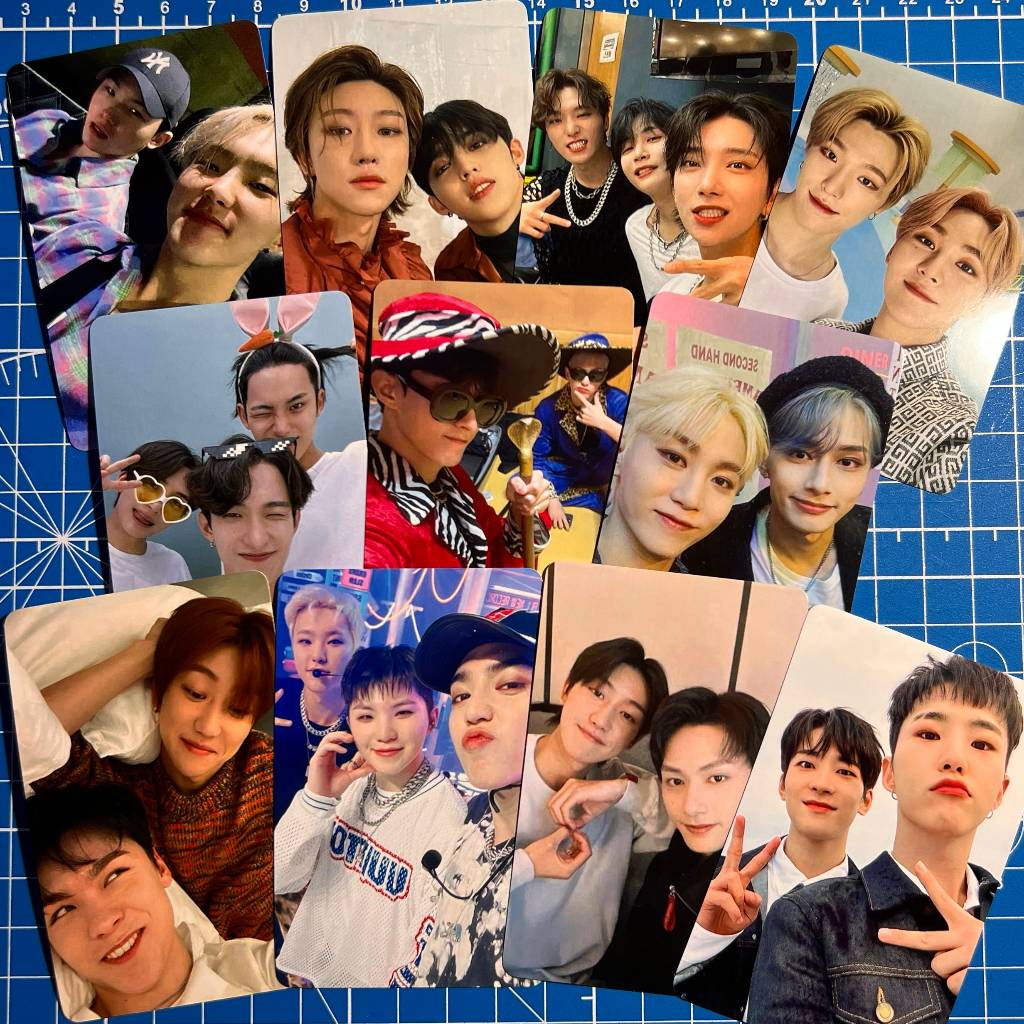 CARD GLOSSY ⭐️Seventeen Unit S.Coups Jeonghan Joshua Jun Wonwoo Hoshi Woozi DK Mingyu The8 Seungkwan
