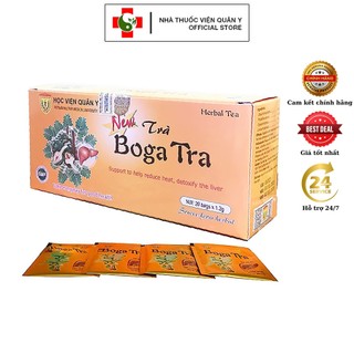 3 hộp trà mát gan Bogatra Học Viện Quân Y