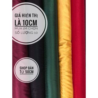 Gấm Lụa Vân Kẻ - giá hiển thị là giá 10cm, mua 1m chọn 10.