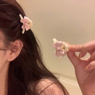 🧚🏻‍♀️Ganten🧚🏻‍♀️Kẹp tóc nơ thời trang Hàn Quốc dành cho nữ sinh viên dễ thương quà tặng sinh nhật kẹp mini