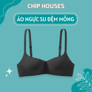 Áo lót nữ su đúc cup ngang đệm mỏng không gọng không viền chống chảy xệ ( Hàng Loại 2 )  AN1185