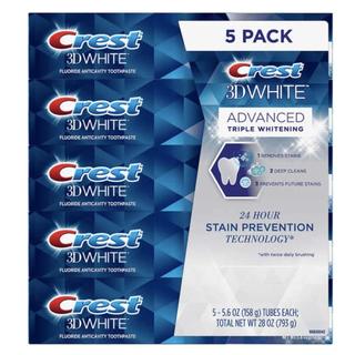 Kem đánh răng Crest 3D White Advanced Whitening 158g