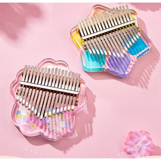  Đàn Kalimba trong suốt Cá nhiều mẫu thumb piano Music 17 phím siêu rẻ 