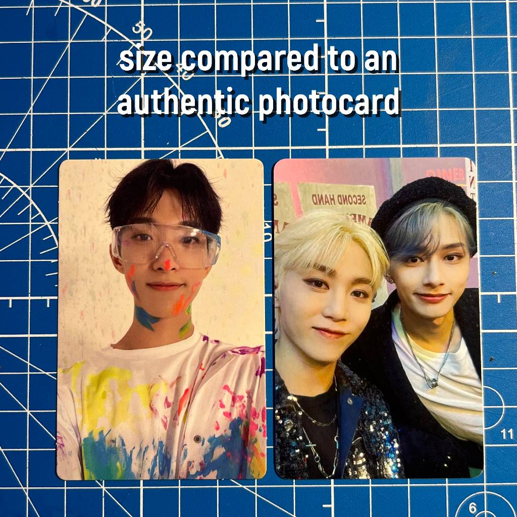 CARD GLOSSY ⭐️Seventeen Unit S.Coups Jeonghan Joshua Jun Wonwoo Hoshi Woozi DK Mingyu The8 Seungkwan