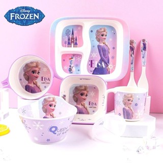 Set ăn dặm cho bé, bộ đồ ăn dặm cho bé DISNEY chính hãng chất liệu nhựa melamine cao cấp ( khay, bát, cốc, thìa, đĩa)