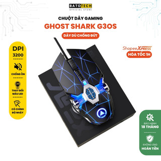 Chuột Gaming Esports G3os BATOTECH Super Gaming - LED RGB, Cảm biến Pixart, Bền Bỉ 20 Triệu Click