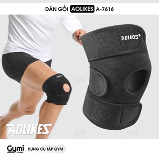 Băng Bảo Vệ Đầu Gối Aolikes A-7616 - Đai Dán Gối Khi Tập Gym Tập Thể Thao Cao Cấp Chính Hãng