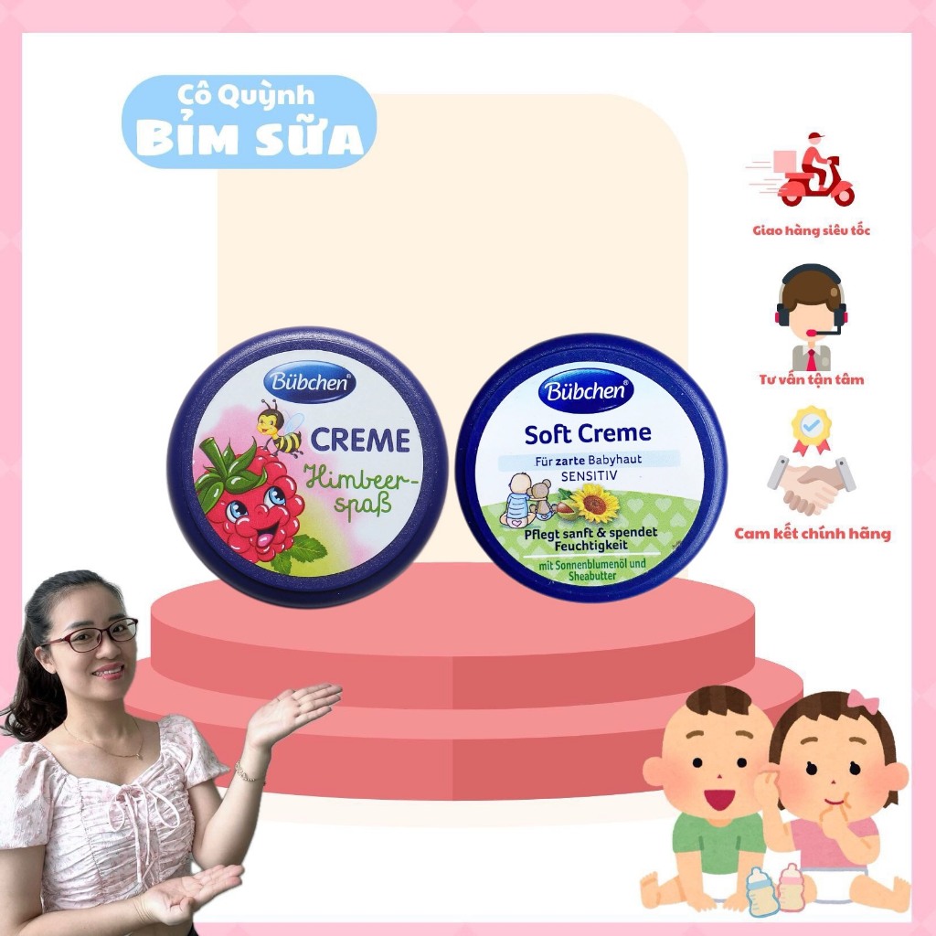 🇩🇪 Kem nẻ Bubchen cho bé xách tay Đức