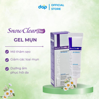   HSD T6.26  Gel giảm mụn giảm thâm mụn Snow Clear One Acnes 15gr - Hỗ trợ giảm mụn viêm mụn bọc và mụn đầu đen 