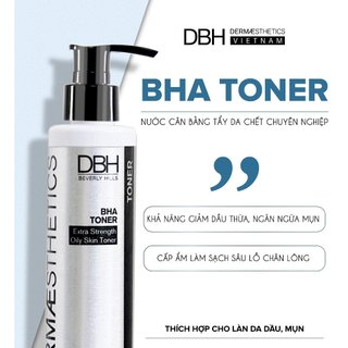 Nước cân bằng da dành cho da dầu mụn trứng ca bha toner 6.0 oz