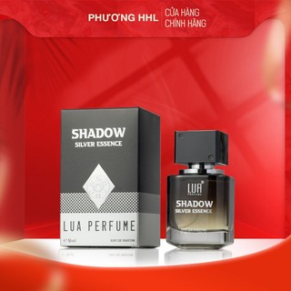 Nước Hoa Nam Chính Hãng Shadow Silver Essense 50ml Hương Thơm Nam Tính, Mạnh Mẽ- Lua Perfume
