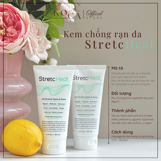 Kem dưỡng & làm giảm rạn da StretcHeal