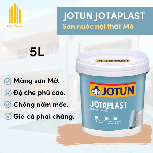 Sơn nước nội thất Jotun Jotaplast (thùng 5 lít)