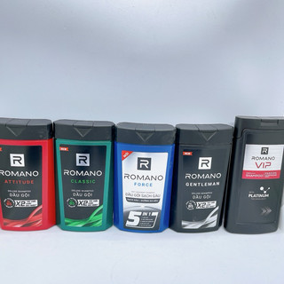 Dầu gội Romano hương nước hoa tóc chắc khỏe 180gr