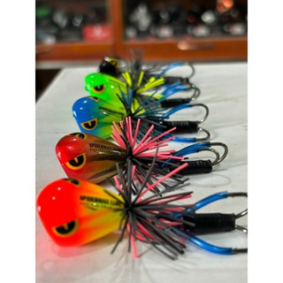 Mồi câu cá - lure - rê lóc - Nhái Lắc mini 2.5cm, 7g , nhái gỗ THÁI LAN