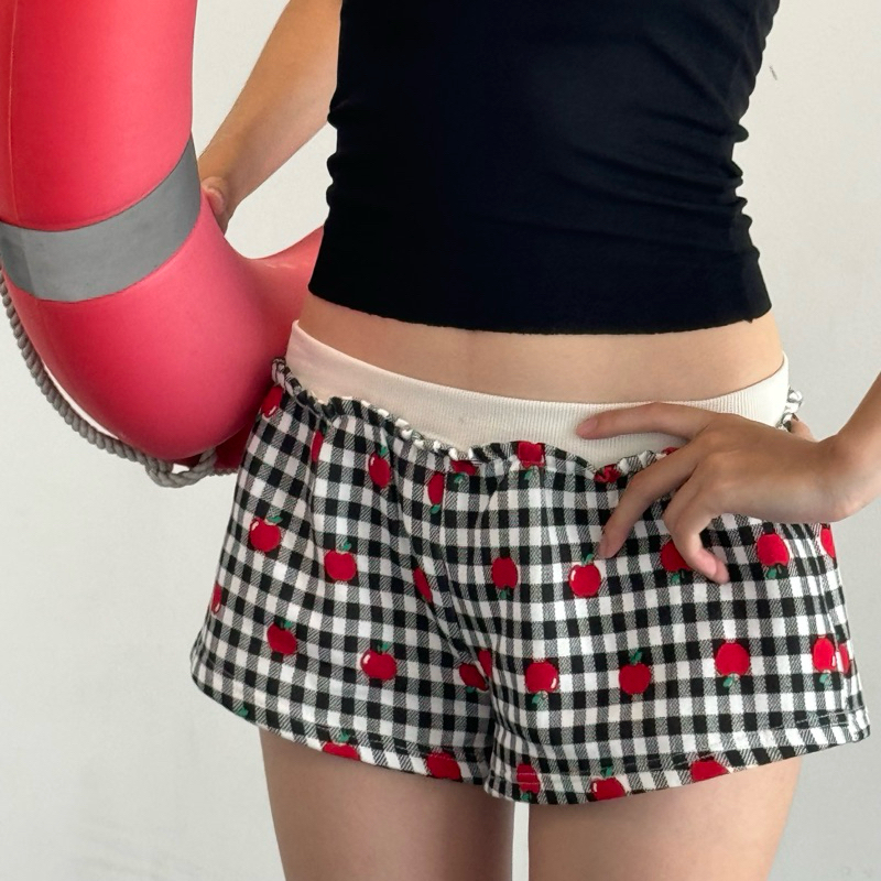 Quần ERRORIST Apple Pattern quần short hoạ tiết