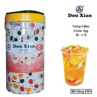 Thạch hàng huy – douxian cá/ trứng/ bi/ kim cương/ 3d - hủ 2.5kg