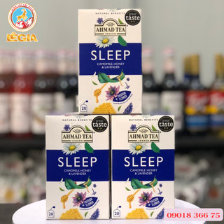 Trà ahmad giúp ngủ ngon 30g - ahmad sleep natural benefits tea