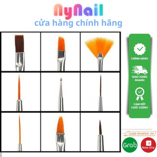 combo 2 Bộ 15 cọ nail full Bộ môn nail