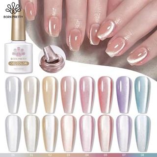 BORN PRETTY Sơn Gel Sơn Mắt Mèo ánh Trăng Sơn Móng Tay Nước Sơn Gel