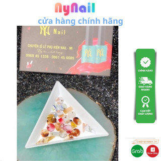 Đá nail] - đá khối - set mix đá khối chân bằng 25viên