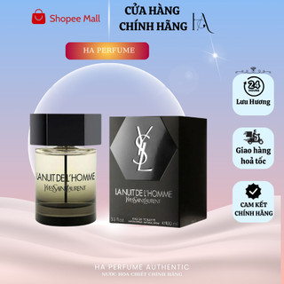  Nước Hoa Nam YsI La Nuit de L’Homme EDT 100ml - Full Box - Sang Trọng Lịch Lãm