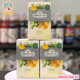 TRÀ AHMAD THẢO MỘC DETOX 40G - AHMAD DETOX TEA