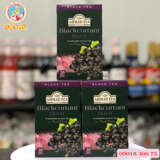 TRÀ AHMAD NHO ĐEN 40G - AHMAD BLACKCURRANT BURST TEA