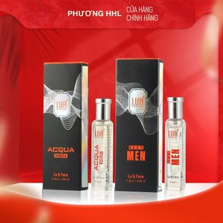 Combo nước hoa nam mini chính hãng acquamen 10ml + sexymen 10ml - lua perfume