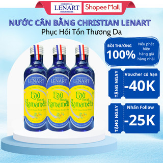 Toner phục hồi tổn thương da nước cân bằng tinh chất Hoa Kim Mai CHRISTIAN LENART dành cho da nhạy cảm [1Chai 200ml]