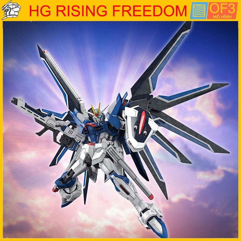 Mô Hình Lắp Ráp Dj HG Rising Freedom