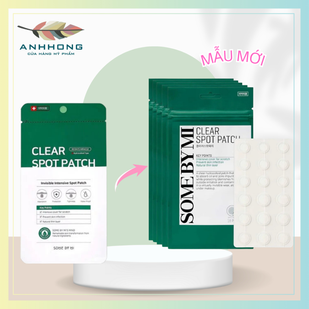 Miếng Dán Mụn Some By Mi Clear Spot Patch Mẫu Mới