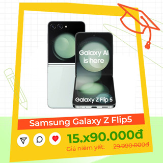 Điện Thoại Samsung Galaxy Z Flip5 - Hàng Chính Hãng, Mới 100%, Nguyên seal