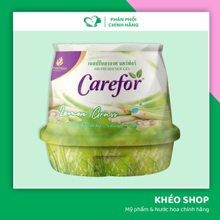 Sáp Thơm Phòng Hương Sả Chanh CareFor Air Freshener Gel - 180g Lemon Grass