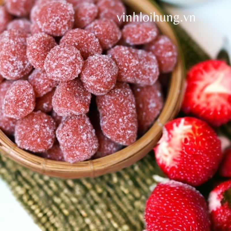 KẸO MỨT DÂU TÂY ĐÀ LẠT