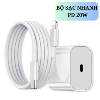 Bộ sạc nhanh PD 20W củ và dây dành cho điện thoại sạc nhanh Type-c từ dòng X 11 12 13 14 15