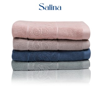 Salina - khăn tắm cao cấp 70x140cm 100% sợi cotton thấm hút tốt, mềm mịn, an toàn với làn da - sbt003gt